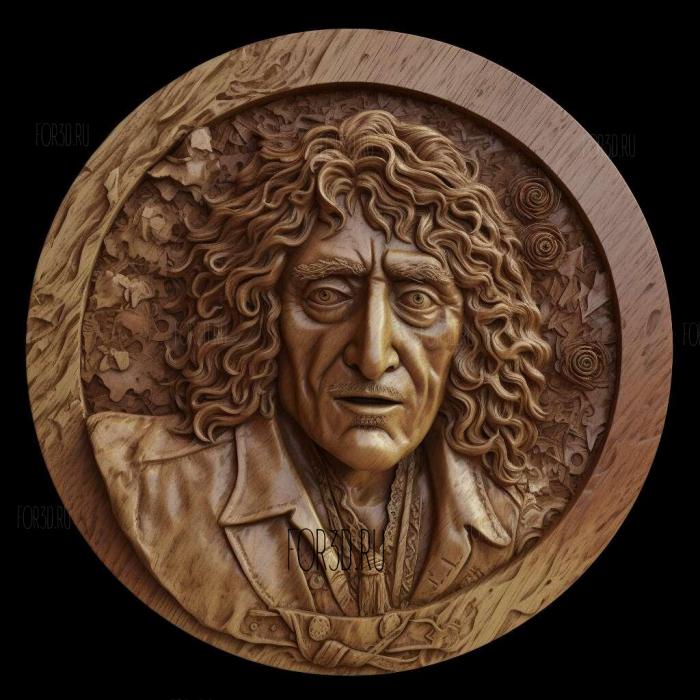 robert plant 1 stl model for CNC